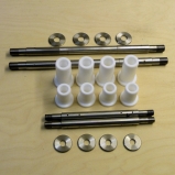 Front-wheel suspension axles + bushings Lancia Flaminia
