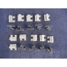 Lancia Flaminia window ornamental strip clips