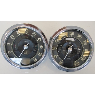 Lancia Aurelia & Flaminia RPM & KM dials